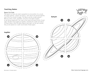Preschool Is Fun Planning Activities: Planet Ratio in Our Solar System