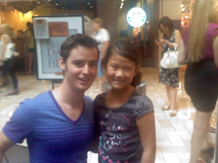 Misty with Dan Benson  of Wizards of Waverly Place