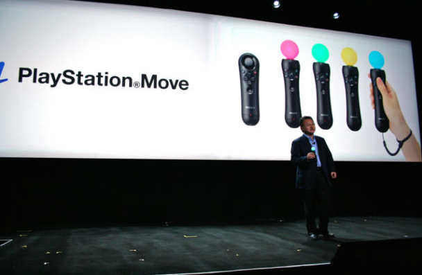 Sony presenta su controlador de movimientos llamado Move para el PS3