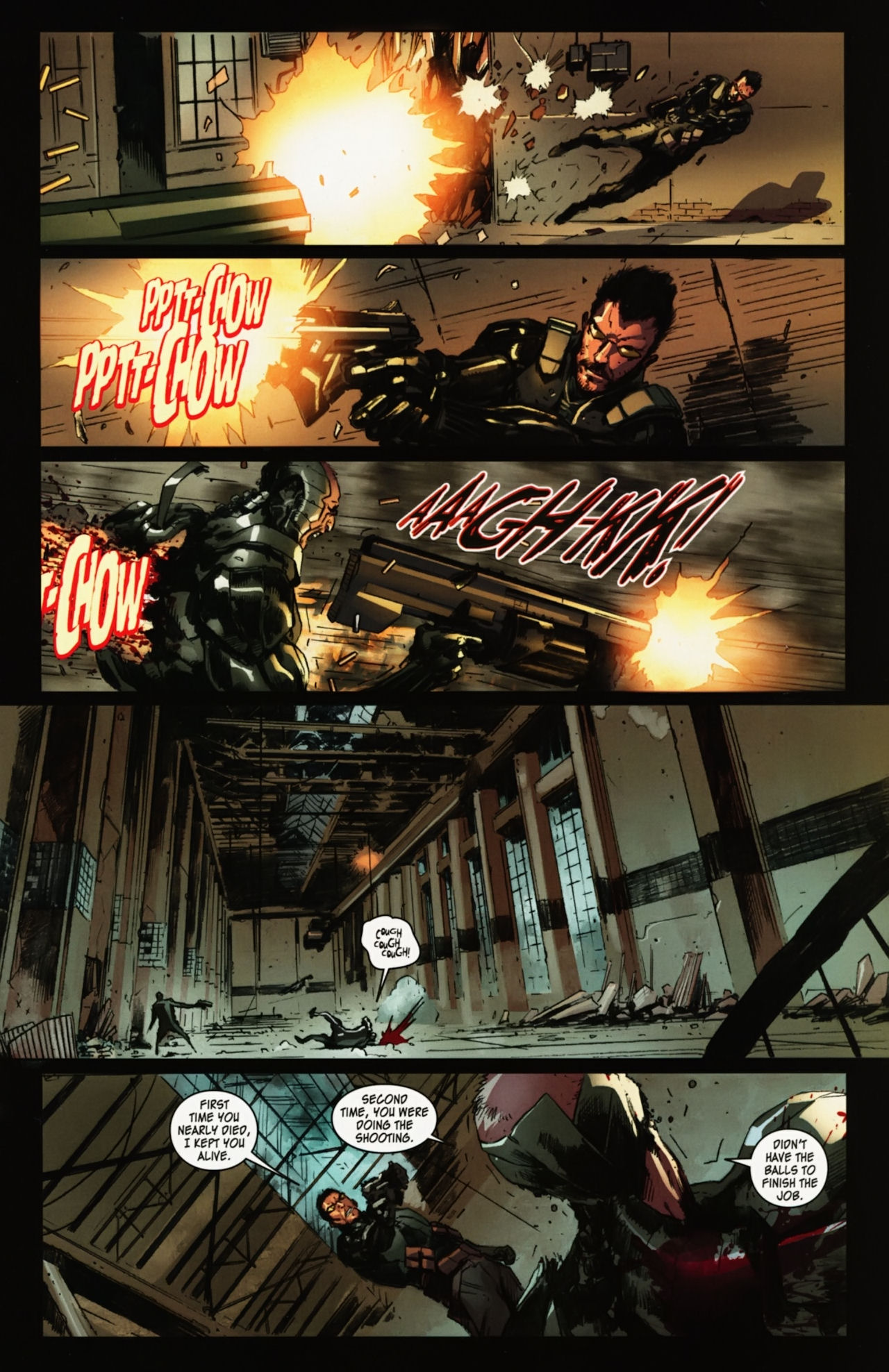 Read online Deus Ex comic -  Issue #6 - 18