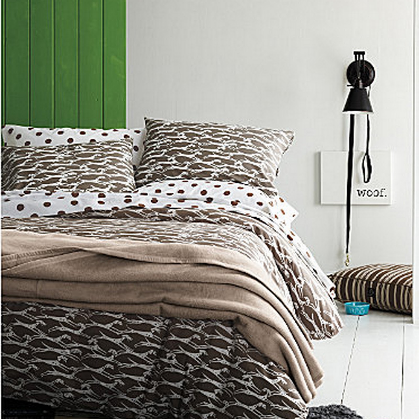 🇺🇸Turquoise Trail Tales Wish List Wednesdays Dog Print Bedding