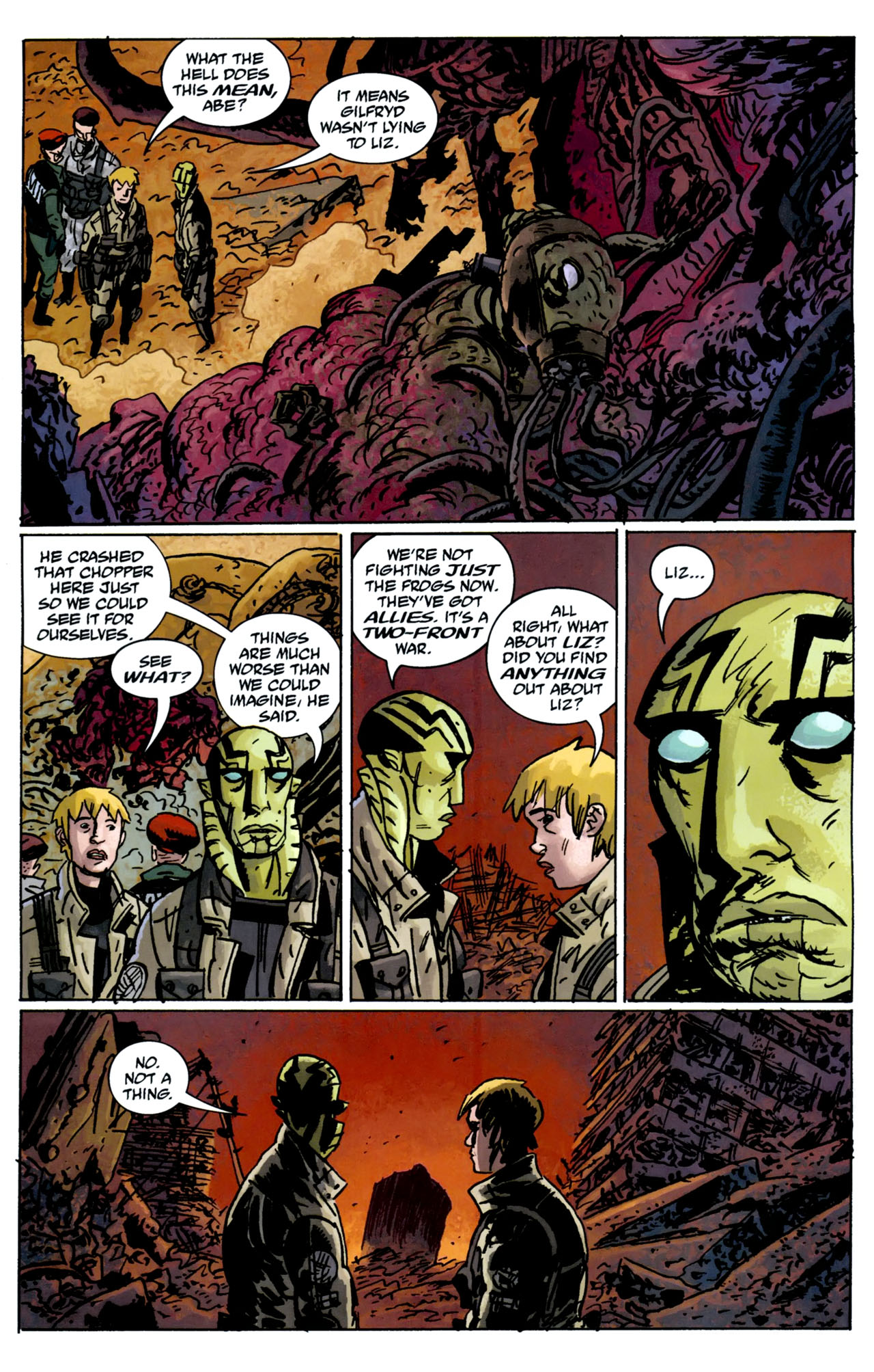 Read online B.P.R.D.: The Warning comic -  Issue #5 - 12