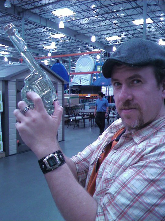 Jim On The Air Tequila Gun at Costco