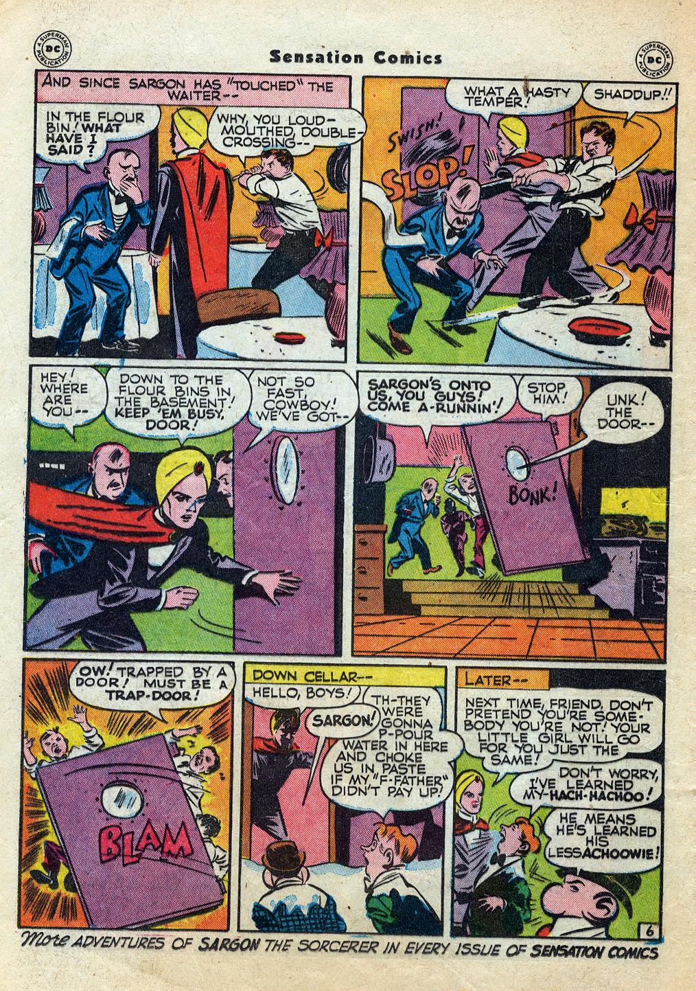 Read online Sensation (Mystery) Comics comic -  Issue #60 - 30
