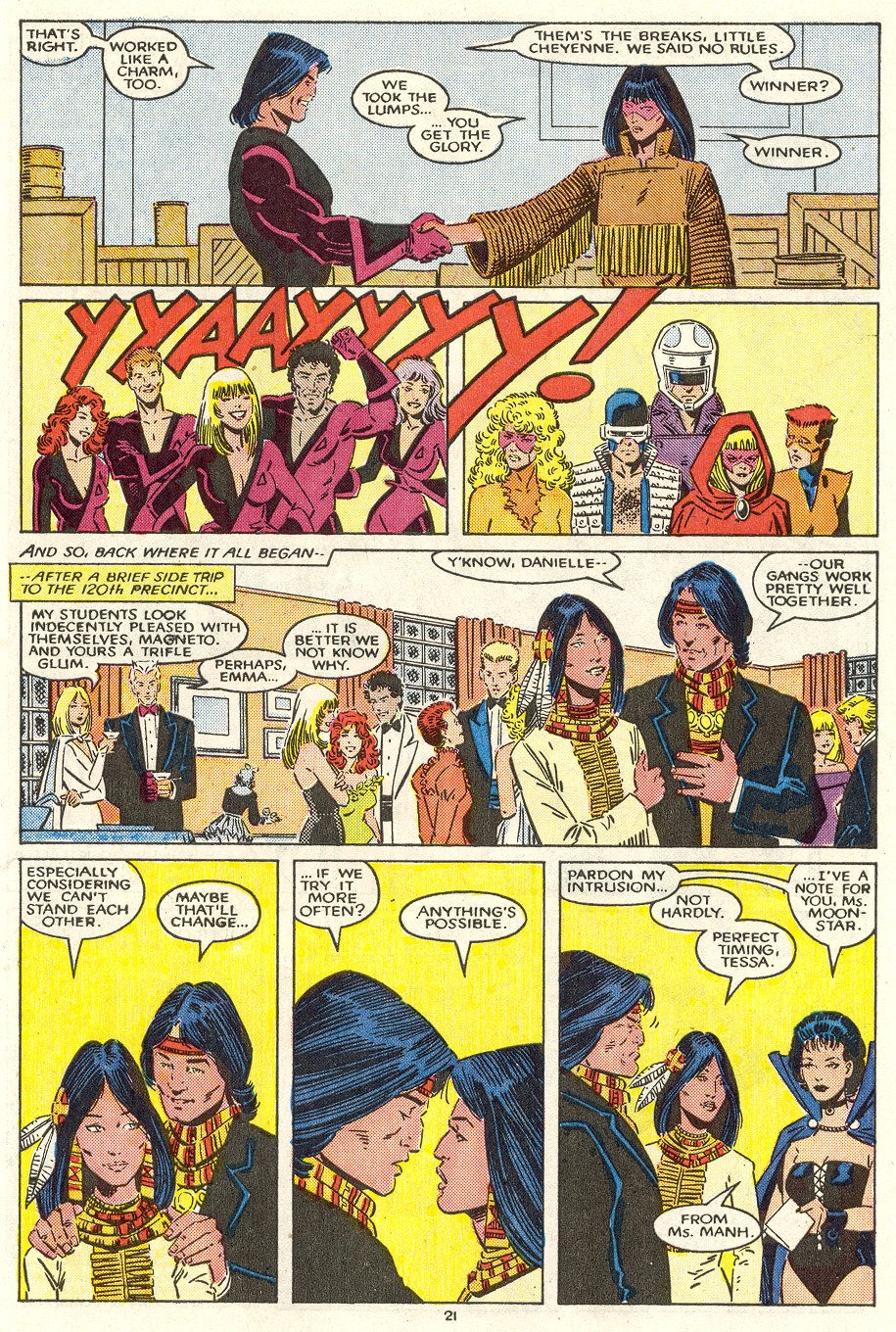 Read online The New Mutants comic -  Issue #54 - 23