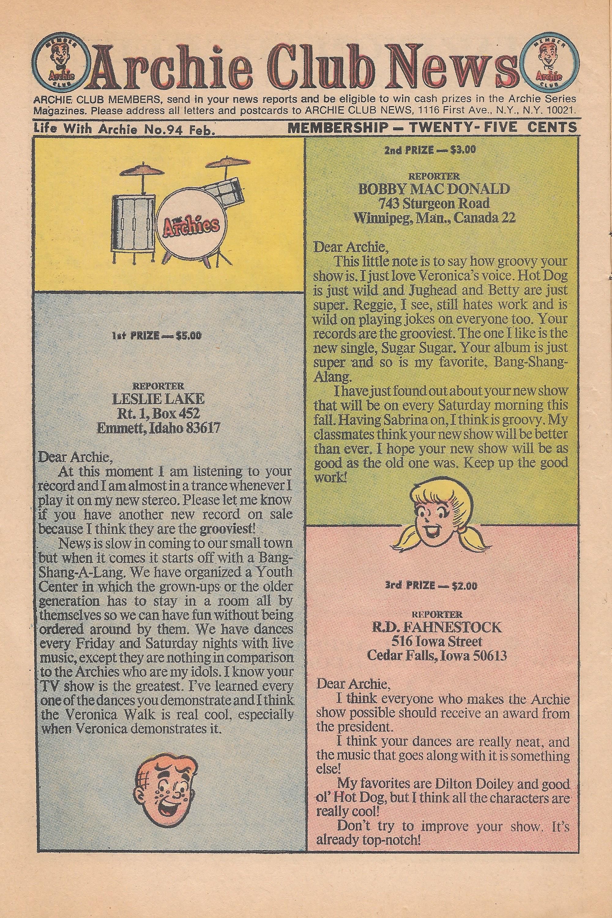Read online Life With Archie (1958) comic -  Issue #94 - 10