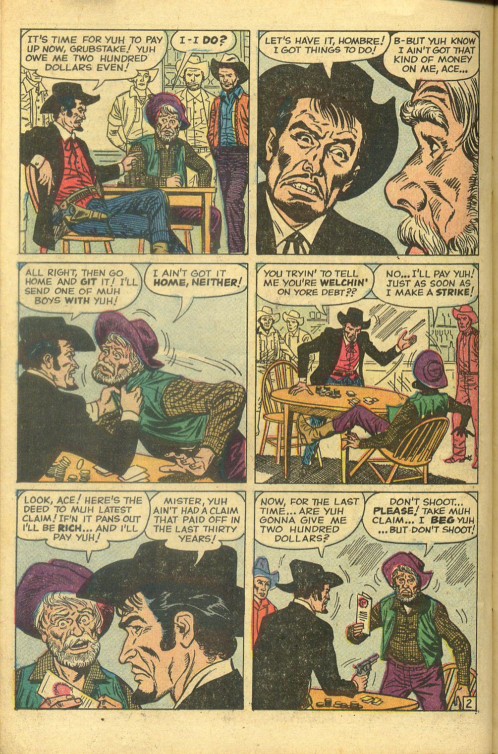 Read online Gunsmoke Western comic -  Issue #58 - 22