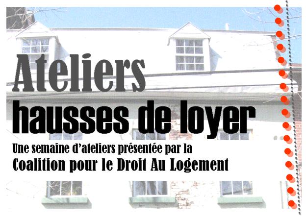 Ateliers Hausses de Loyer