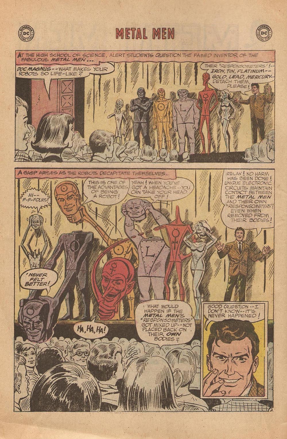 Read online Metal Men (1963) comic -  Issue #43 - 4
