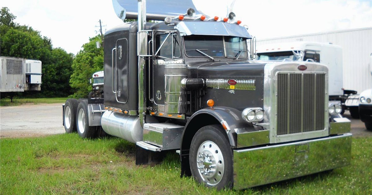 Грузовик Peterbilt 359 мотор