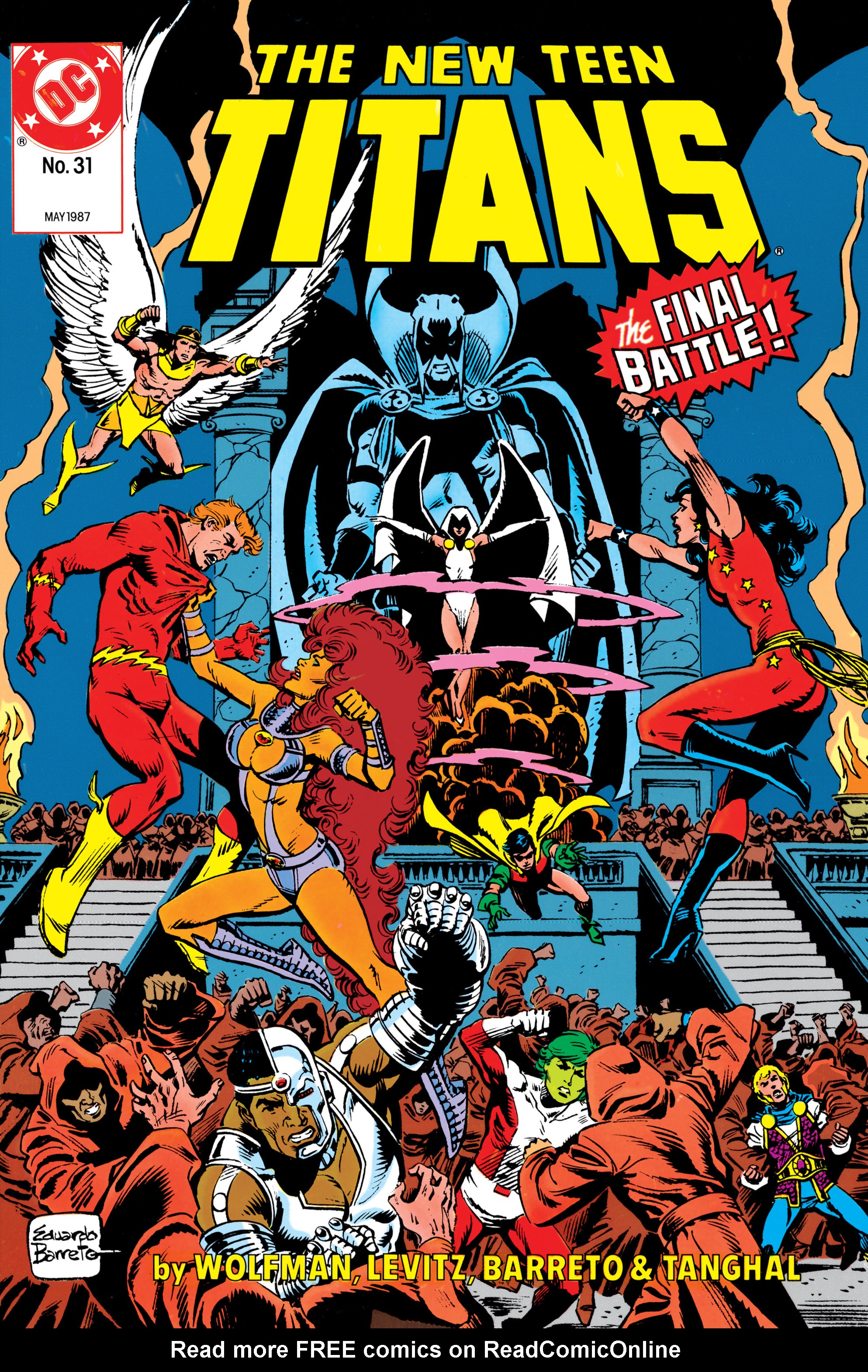 Read online The New Teen Titans (1984) comic -  Issue #31 - 1