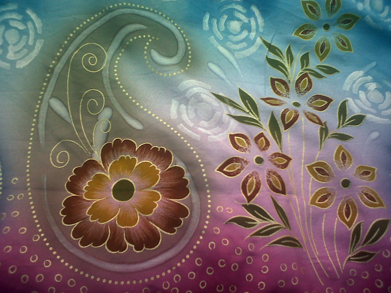 Konsep 56+ Bunga Raya Design Batik