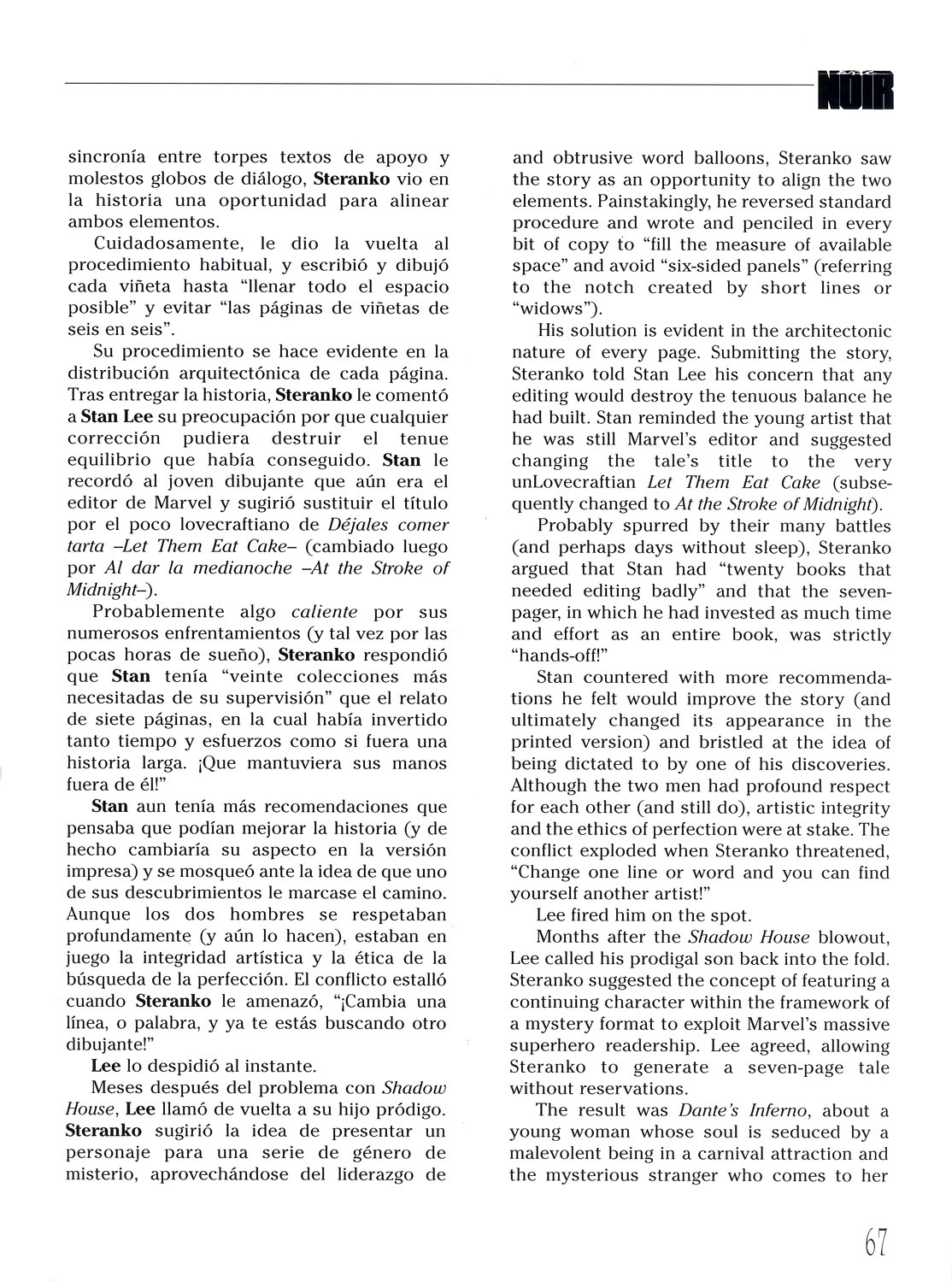 Read online Steranko: Arte Noir comic -  Issue # TPB (Part 1) - 67