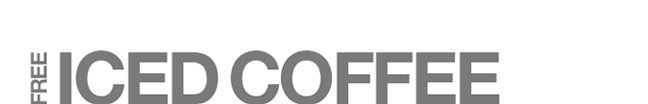 Free Iced Coffee