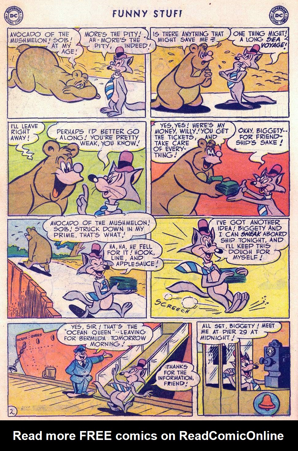 Read online Funny Stuff comic -  Issue #66 - 22