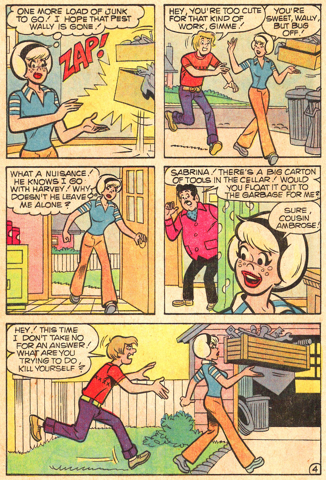Read online Sabrina The Teenage Witch (1971) comic -  Issue #42 - 32