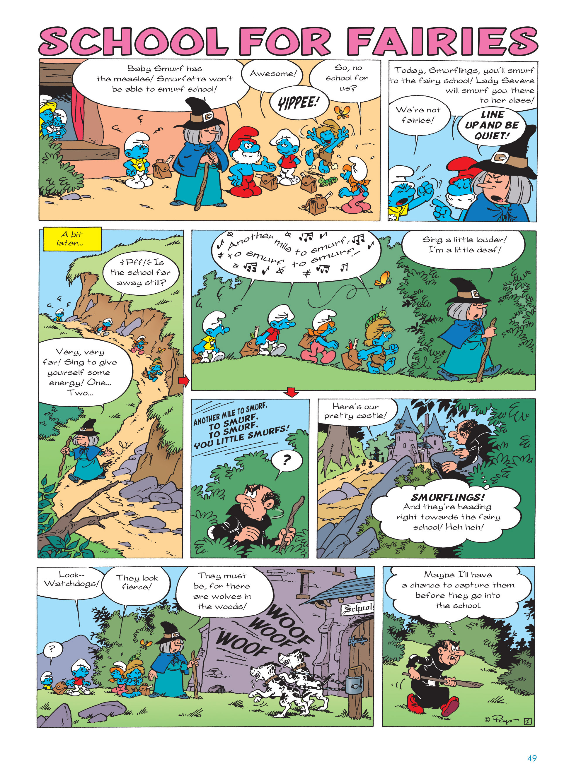 Read online The Smurfs comic -  Issue #21 - 49