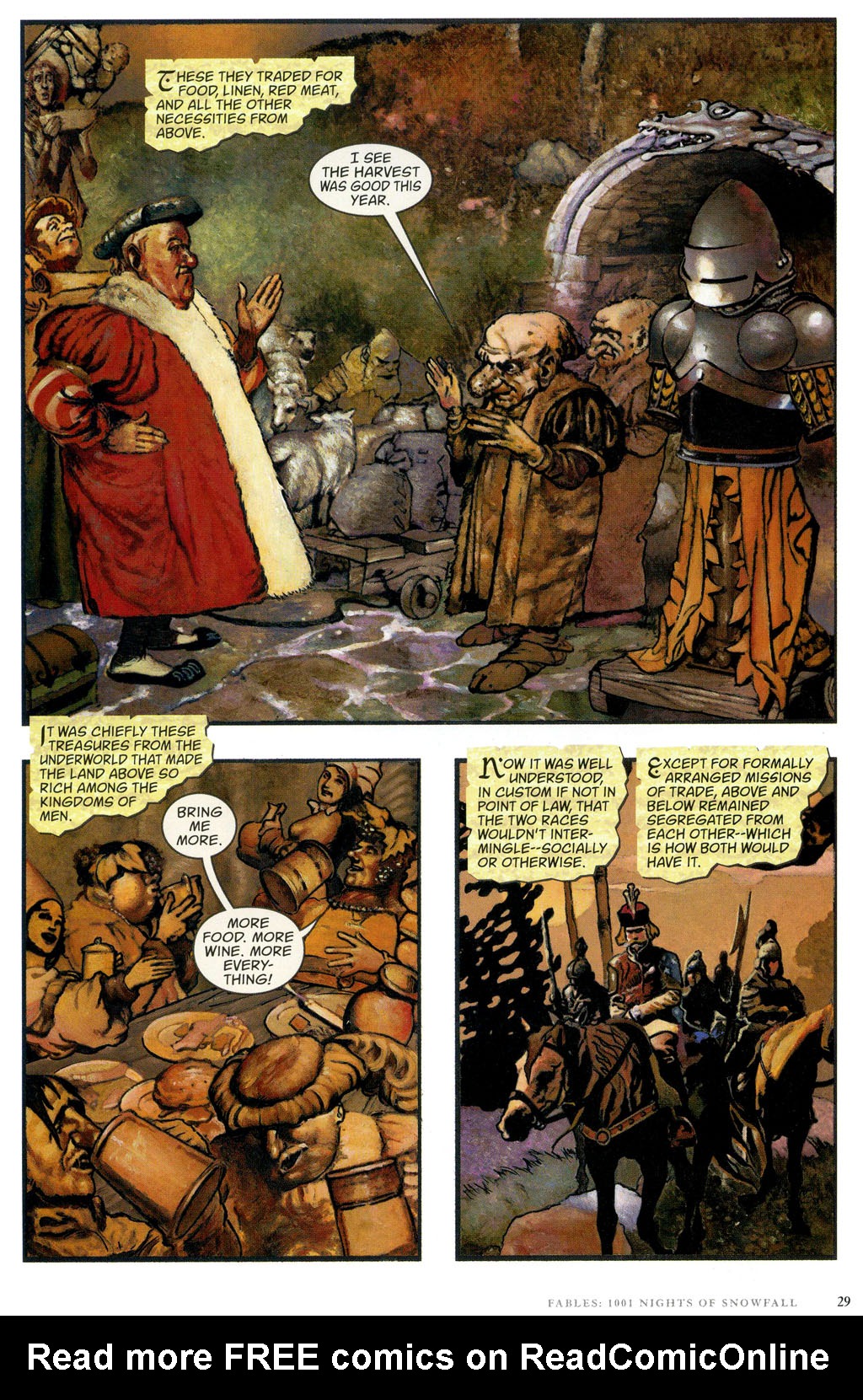 Read online Fables: 1001 Nights of Snowfall comic -  Issue # Full - 29
