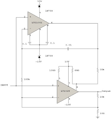 Chopper Stabilized Amplifier Circuit Diagram