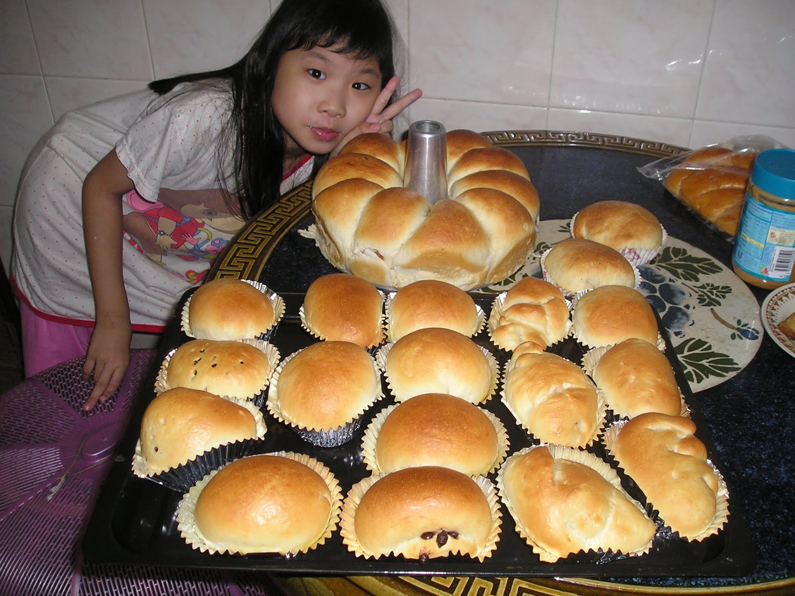Christine's Kitchen Tang Zhong Pork Floss bun