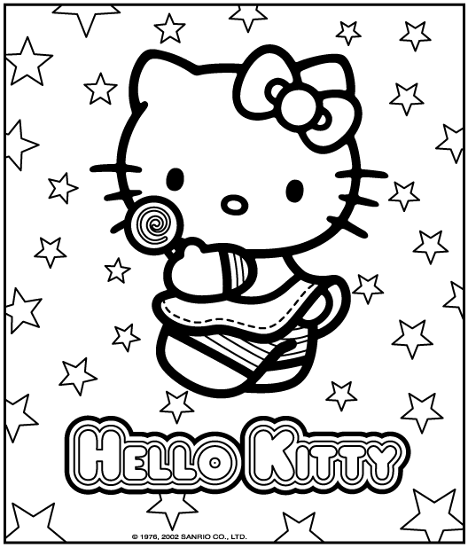 Disegni Da Colorare Di Hello Kitty