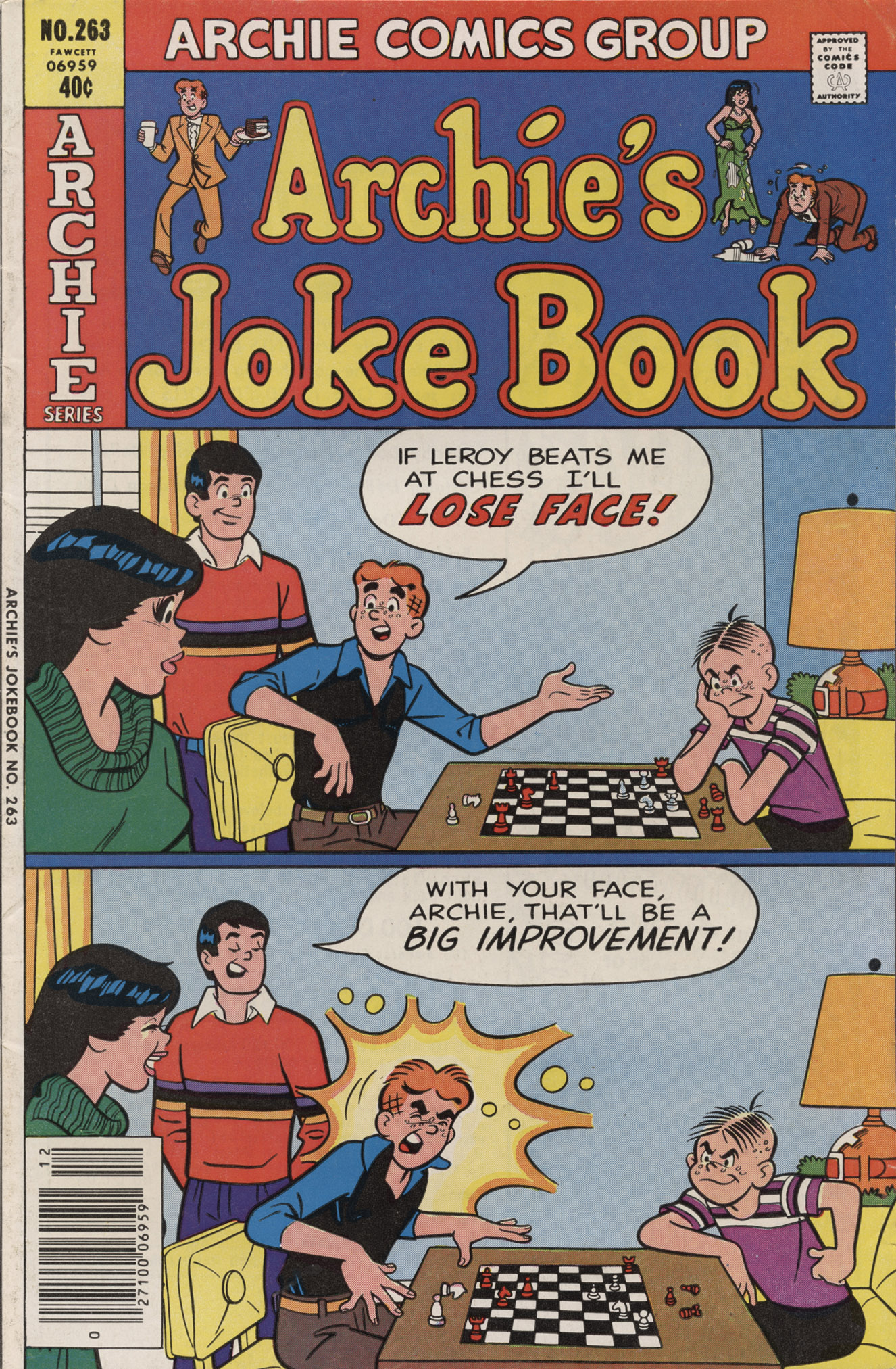 Read online Archie's Joke Book Magazine comic -  Issue #263 - 1
