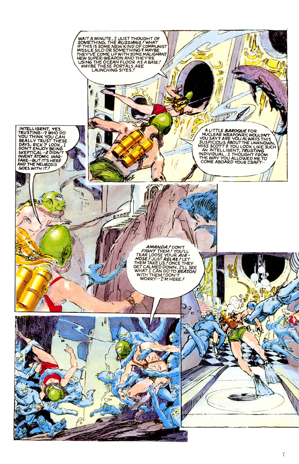 Read online Alien Worlds comic -  Issue #6 - 9