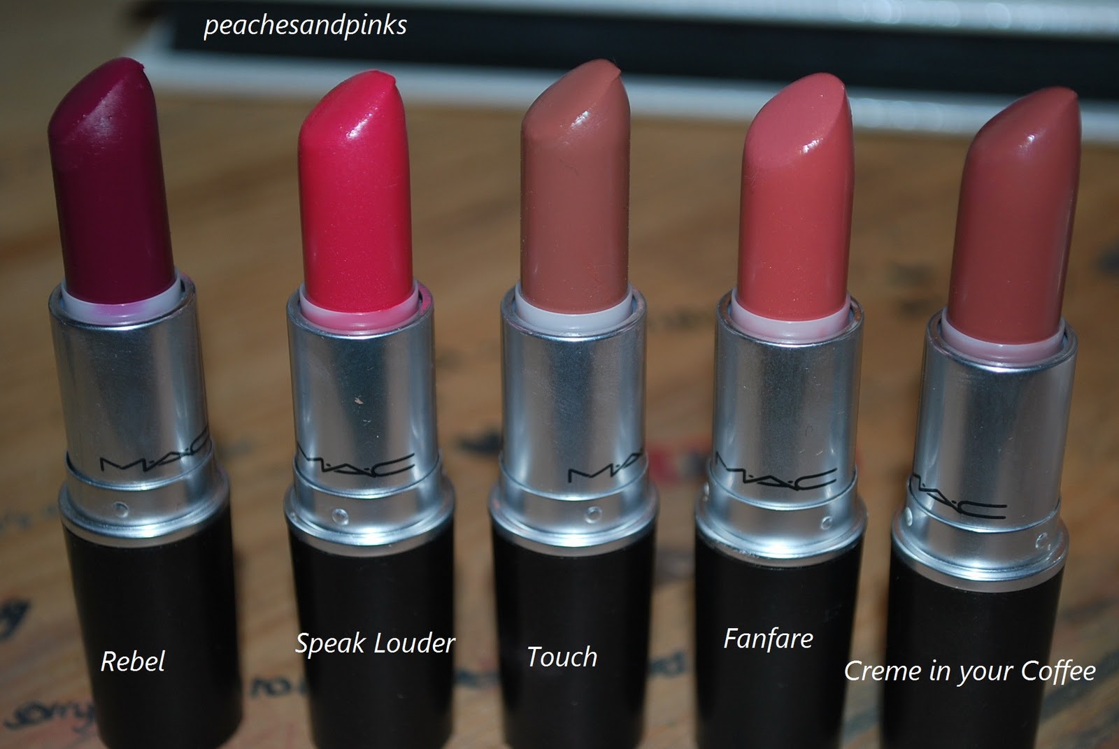Wonderbaar Peaches and Pinks: MAC stash series: Lipsticks part 2 QI-12