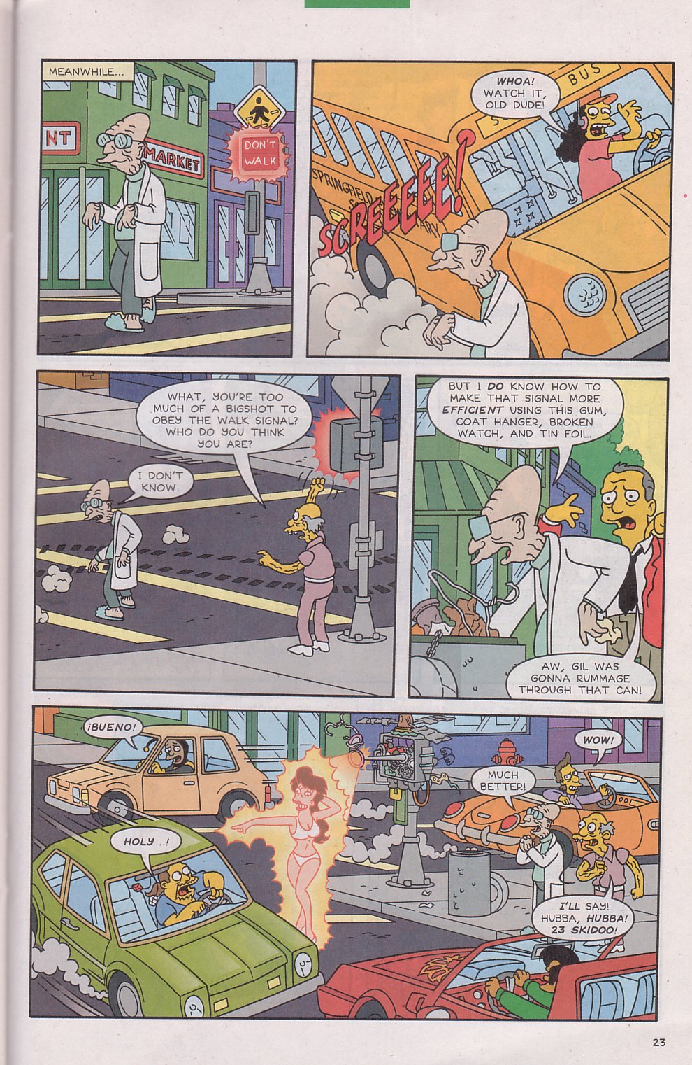 Read online The Futurama/Simpsons Infinitely Secret Crossover Crisis comic -  Issue #1 - 25