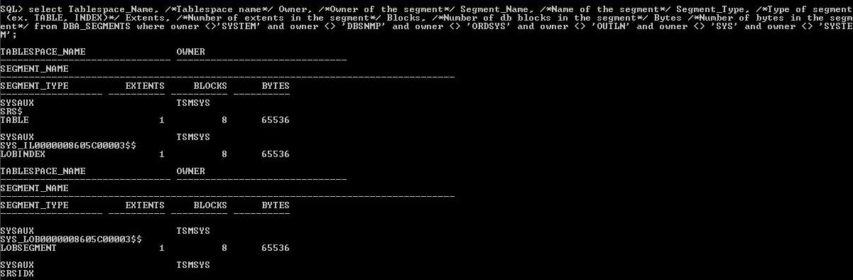 Important Oracle Scripts for Database Administrators (Part-2)