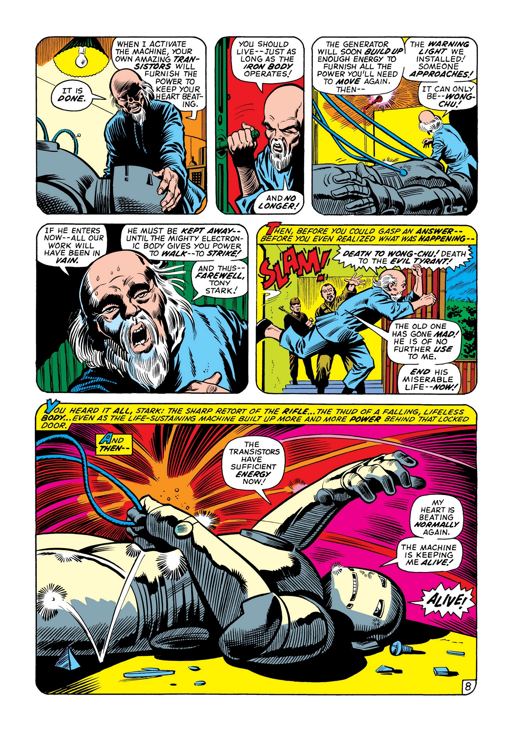 Read online Marvel Masterworks: The Invincible Iron Man comic -  Issue # TPB 8 (Part 2) - 74