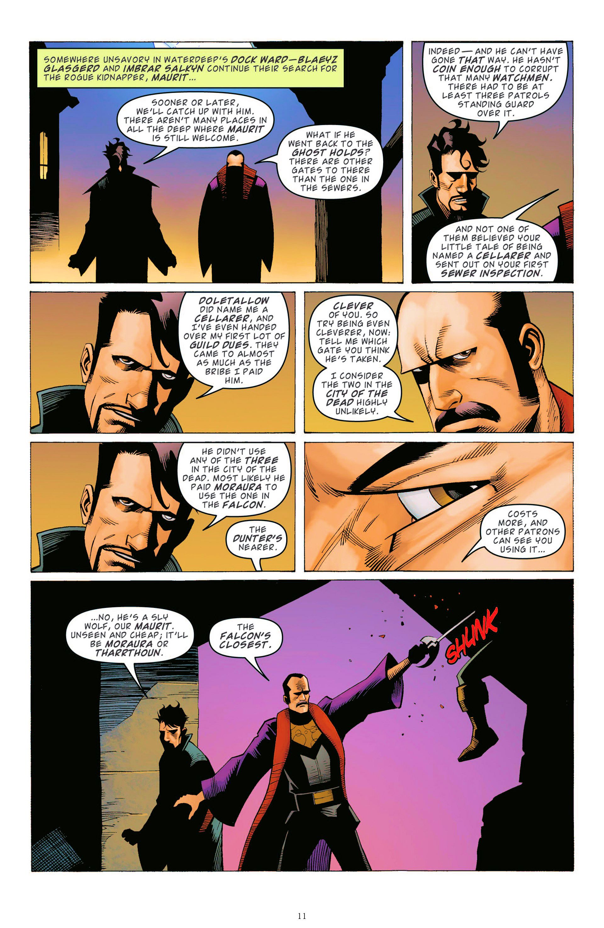 Read online Dungeons & Dragons: Forgotten Realms comic -  Issue #5 - 14