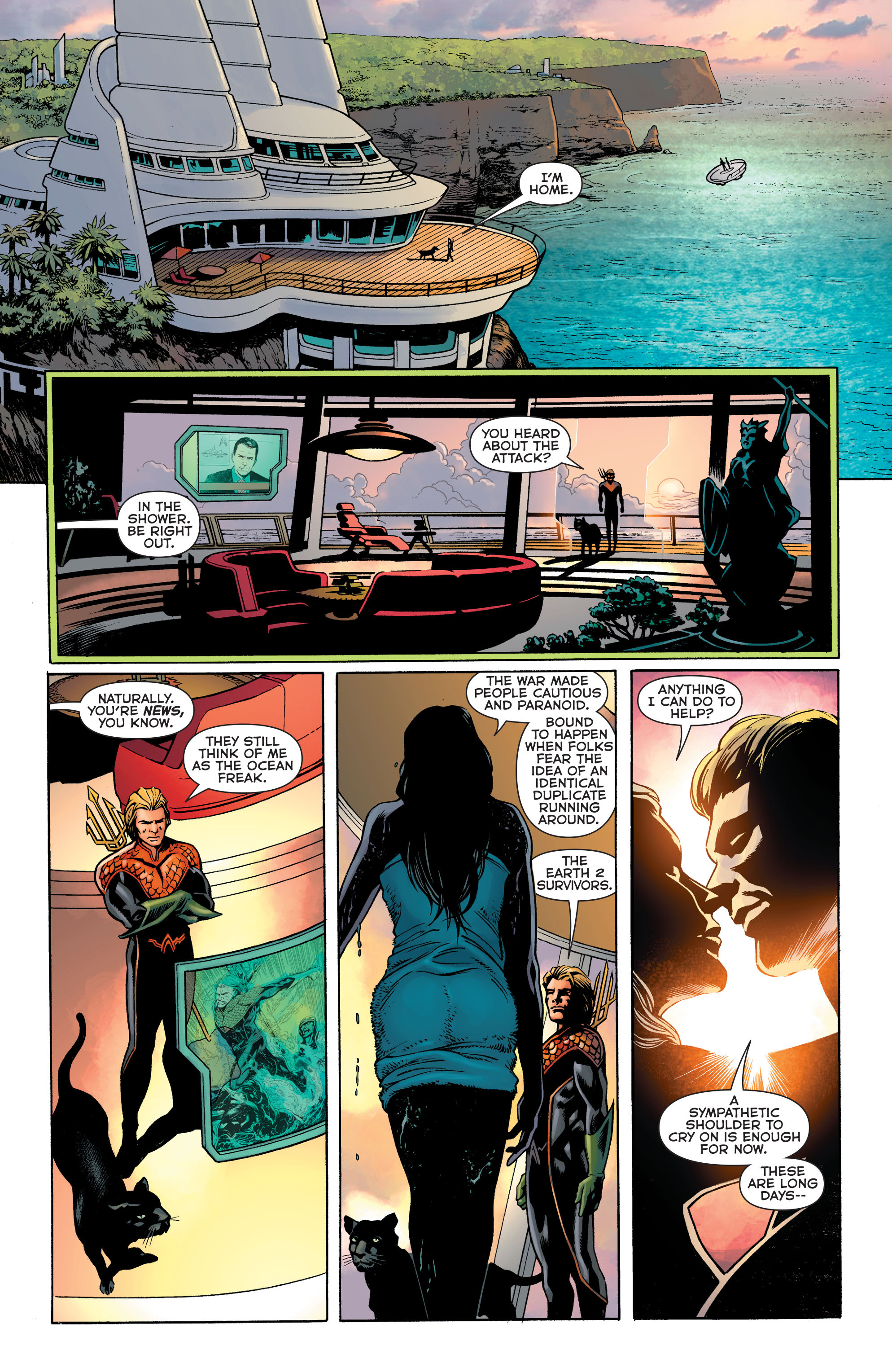 Read online Aquaman: Futures End comic -  Issue #Aquaman: Futures End Full - 10
