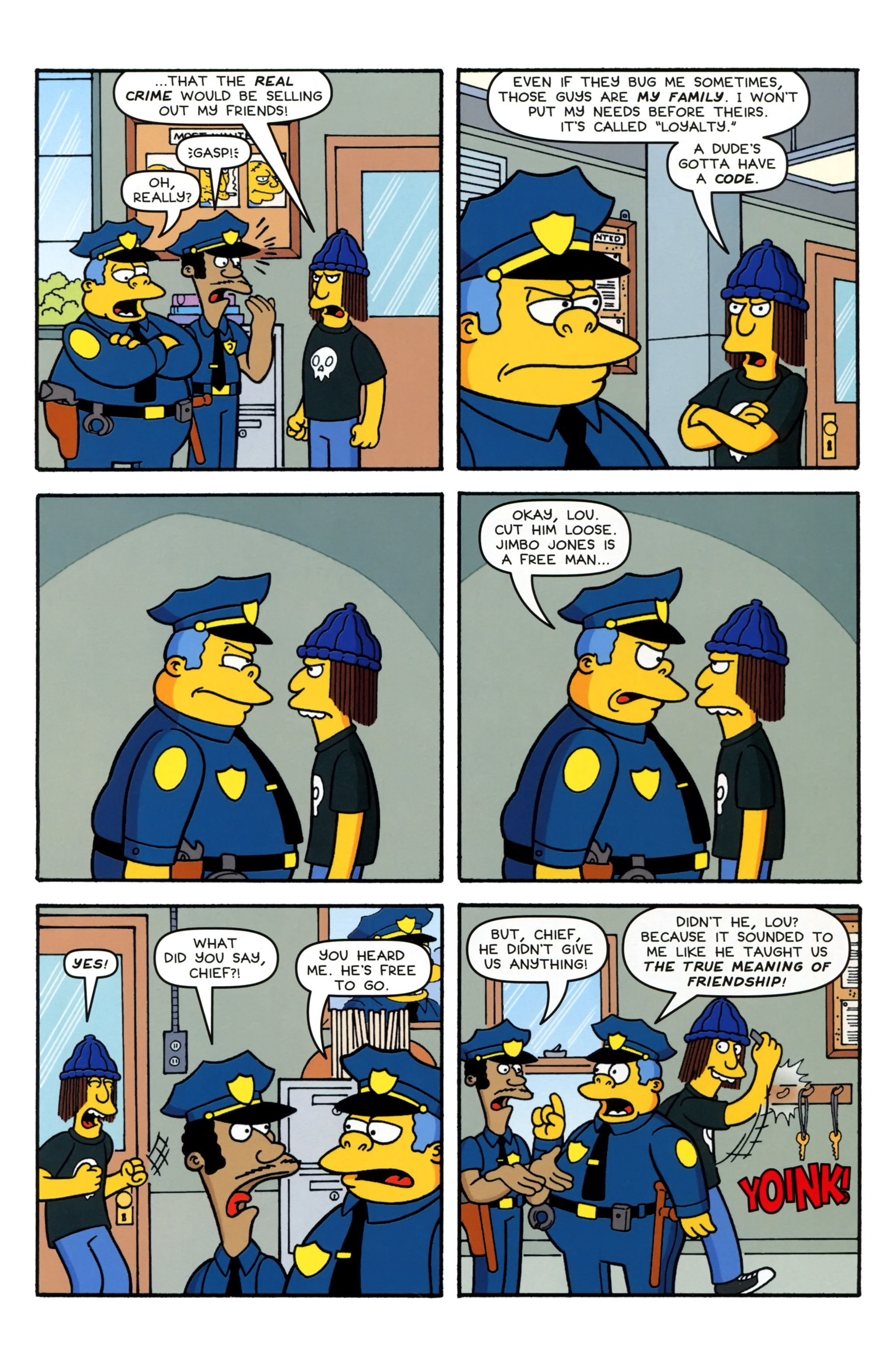 Read online Simpsons One-Shot Wonders: Jimbo comic -  Issue # Full - 26