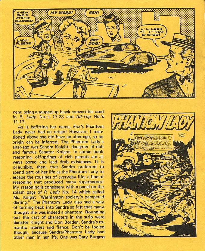 Read online The Fox Features Phantom Lady Comic Book Index comic -  Issue # Full - 23
