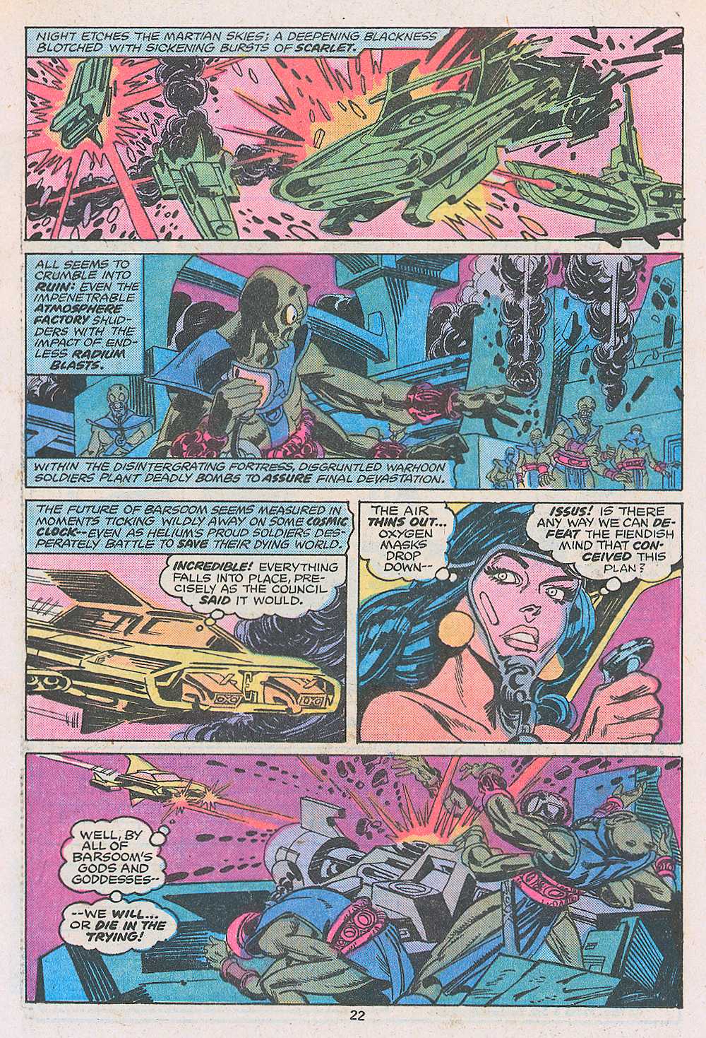 Read online John Carter Warlord of Mars comic -  Issue #7 - 24