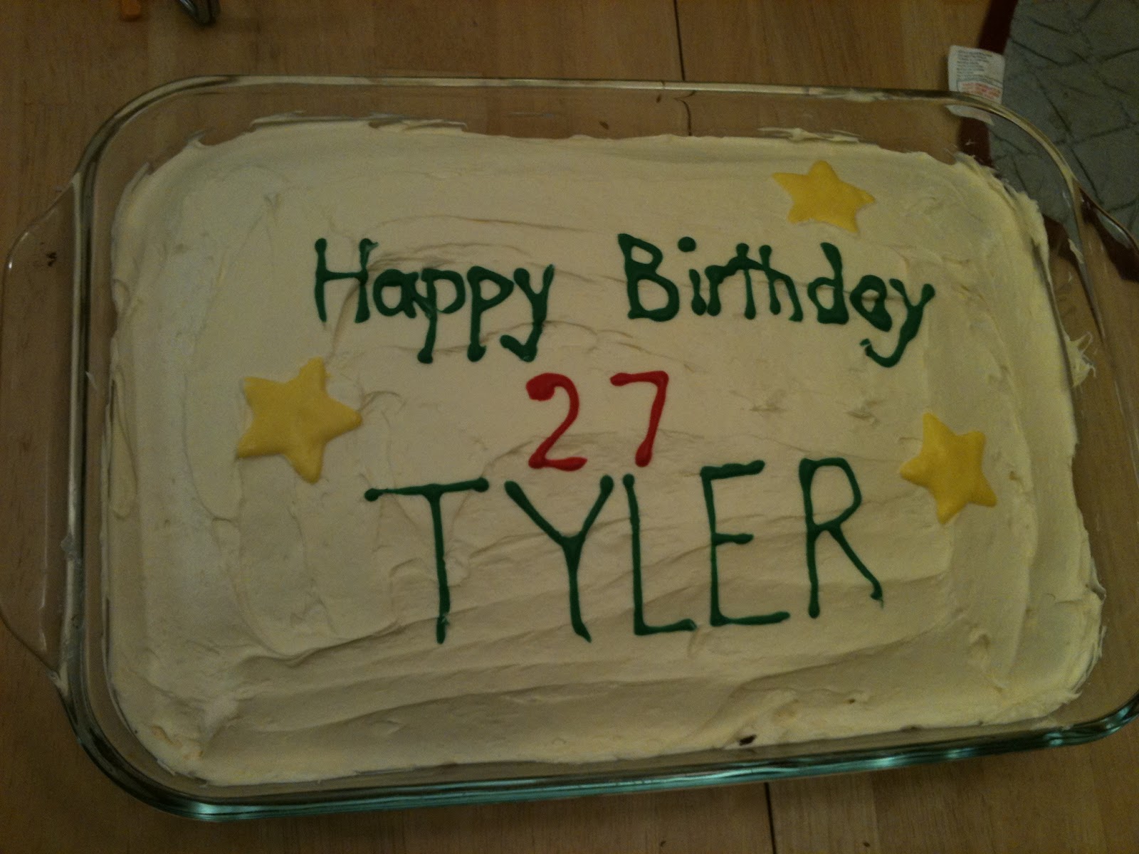 Johansons: Happy Birthday Tyler