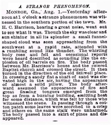 A Strange Phenomenon - New York Times 8-2-1888