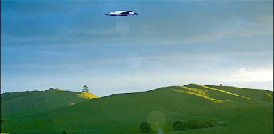 UFO Over Waikato Farm