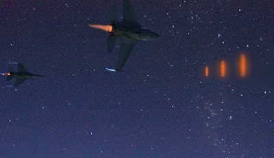 F-16 Chasing UFO Over Kokomo