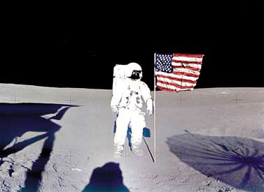Edgar Mitchell On The Moon