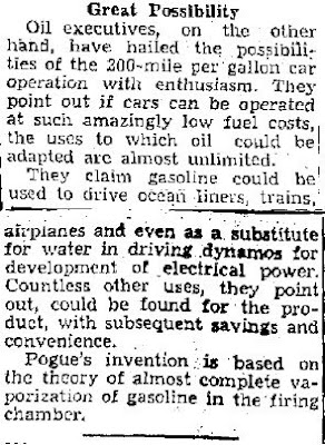 New Mystery Carburetor is Being Tested (B) - Jefferson City Post-Tribune 11-301936