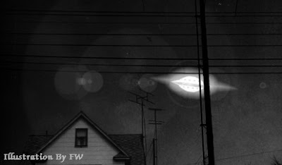 UFO Sighted in Neighborhood at Lyons, Kansas 1963