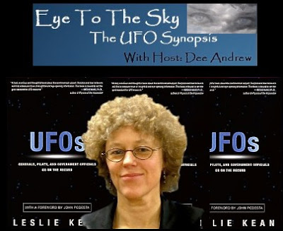 Investigative Journalist & Best-Selling Author, Leslie Kean Joins Host Frank Warren On Eye To The Sky - The UFO Synopsis