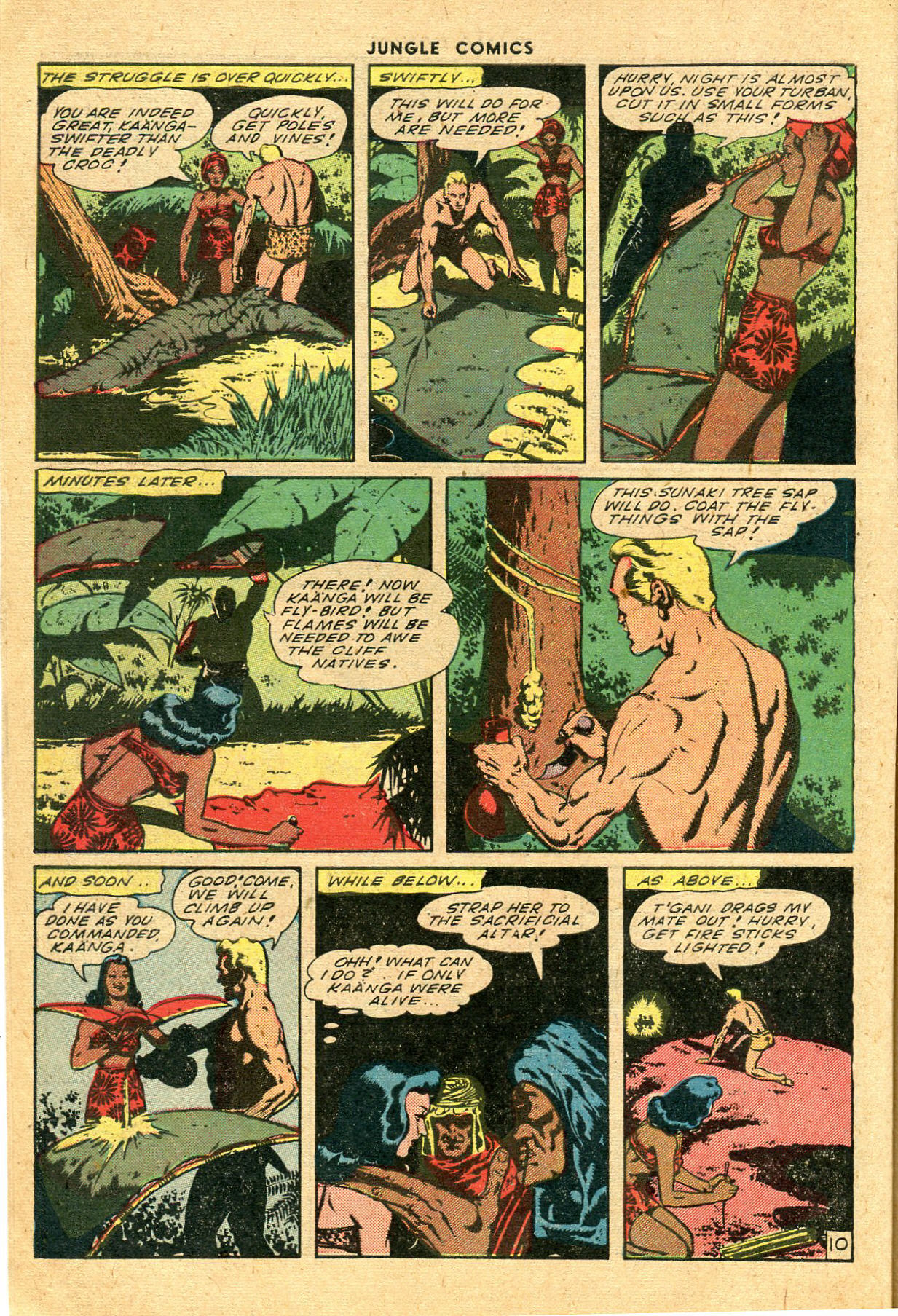Read online Jungle Comics comic -  Issue #63 - 13