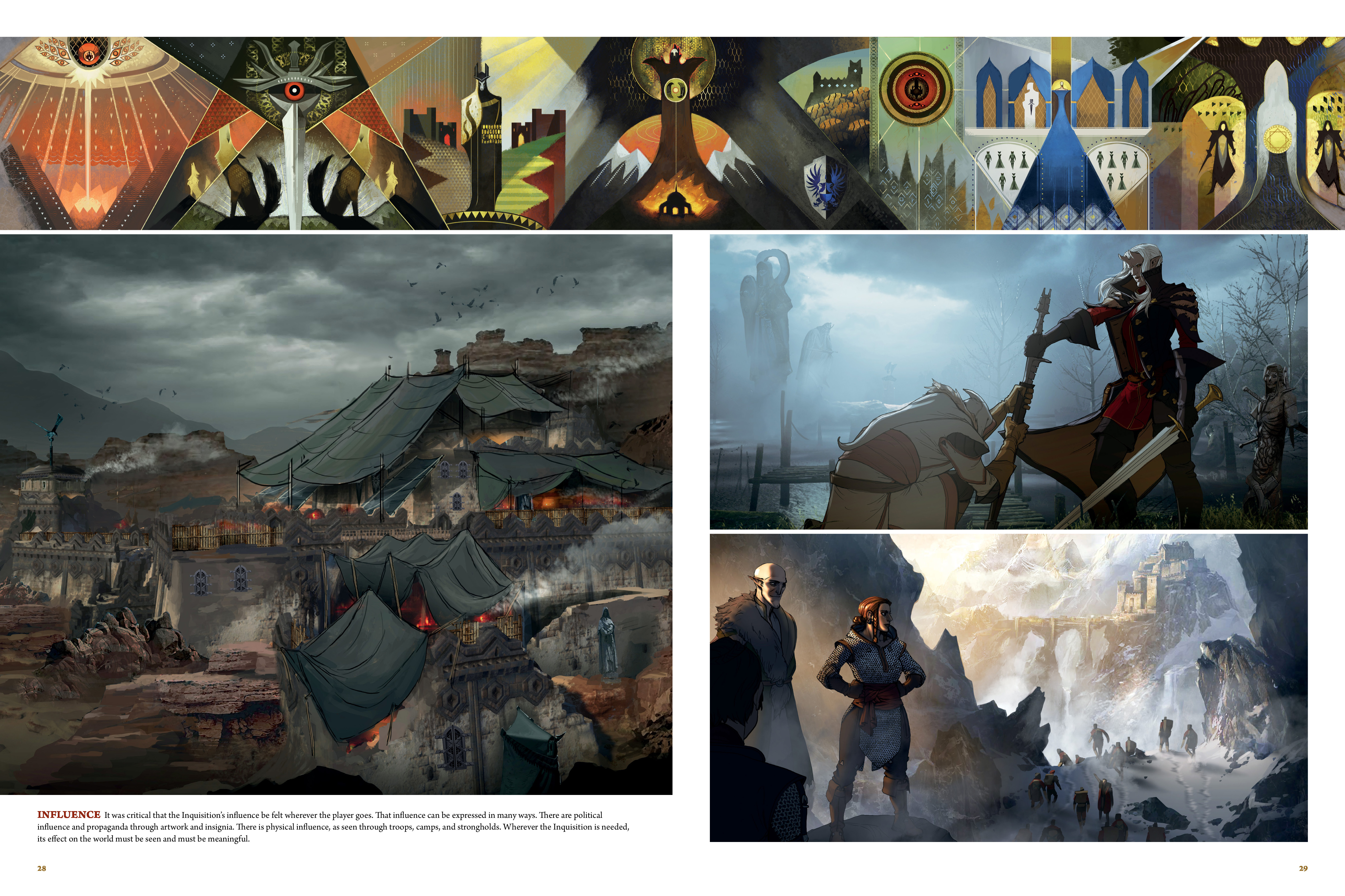Read online The Art of Dragon Age: Inquisition comic -  Issue # TPB (Part 1) - 28