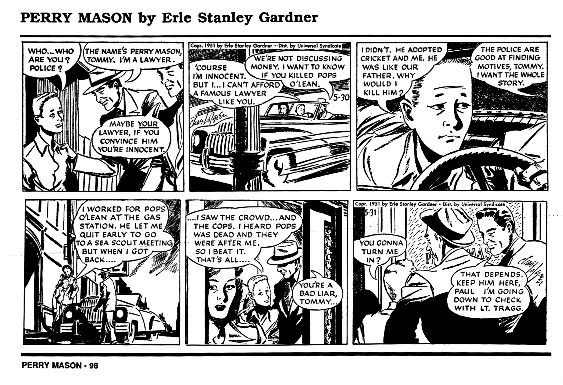 Read online Four Cases of Murder comic -  Issue # TPB - 106