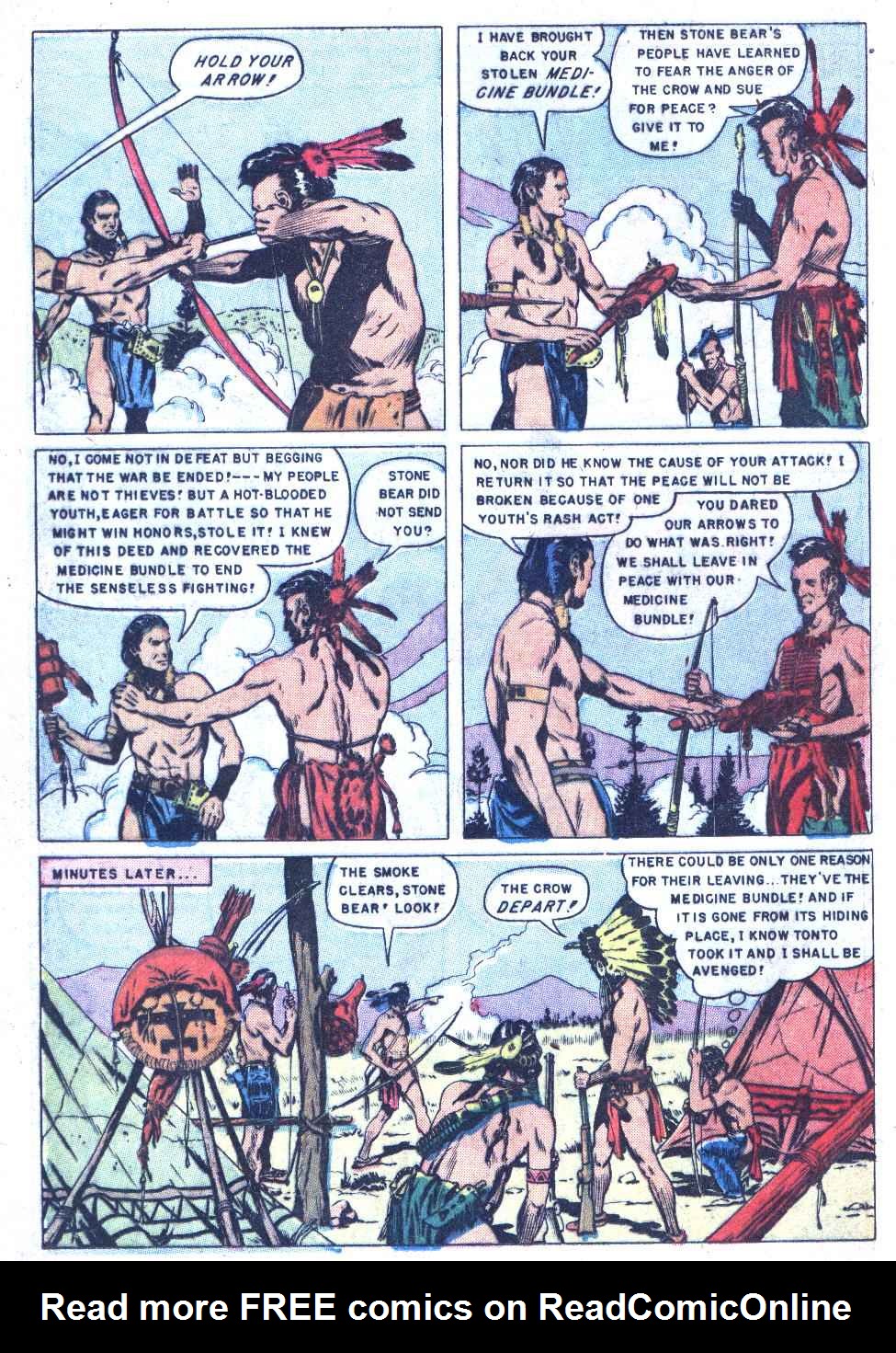 Read online Lone Ranger's Companion Tonto comic -  Issue #14 - 16