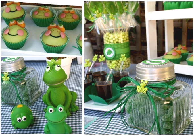 Joint Butterfly & Frog Garden Birthday Party - BirdsParty.com