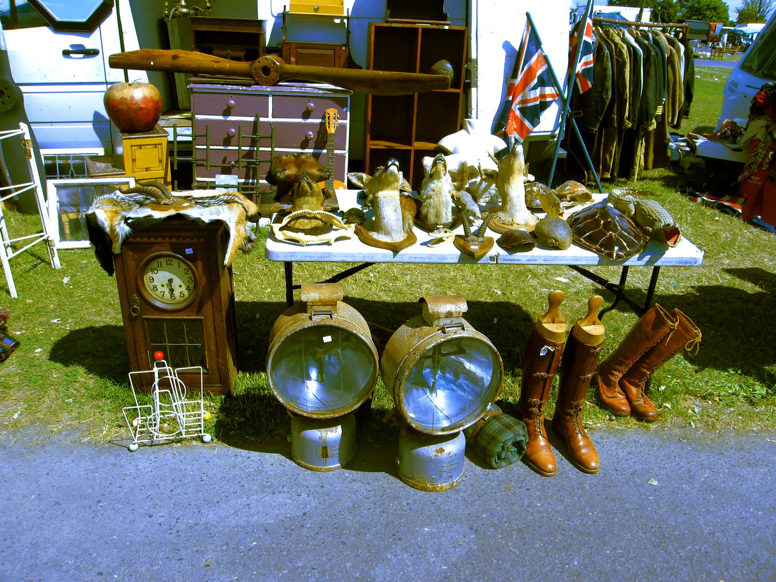 Sukie and friends Ardingly Antiques Fair